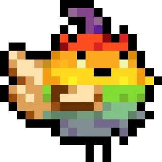 🏳️‍🌈 emoji Stardew Valley Puffer Animated Telegram sticker 8 of 19