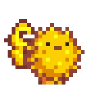 🦅 emoji Stardew Valley Puffer Animated Telegram sticker 18 of 19