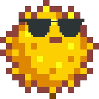 😎 emoji Stardew Valley Puffer Animated Telegram sticker 10 of 19
