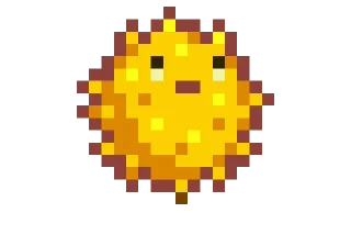 🙅‍♂️ emoji Stardew Valley Puffer Animated Telegram sticker 15 of 19