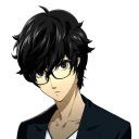 😯 emoji Persona 5 Telegram sticker 6 of 91