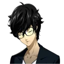 ☺️ emoji Persona 5 Telegram sticker 5 of 91