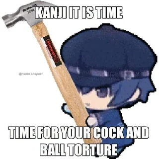 🅿️ emoji Persona Memes Multipack Telegram sticker 9 of 76