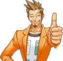 Sticker from Phoenix Wright