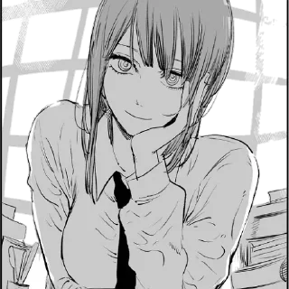 🤓 emoji Makima [@galeries25] Telegram sticker 19 of 20