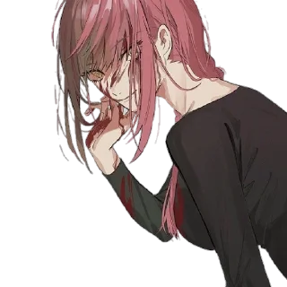 😈 emoji Makima [@galeries25] Telegram sticker 6 of 20