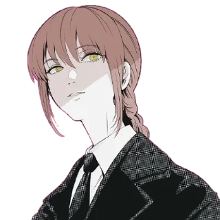 😏 emoji Makima [@galeries25] Telegram sticker 4 of 20