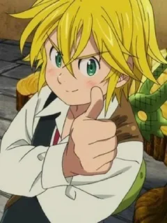 ⚡️ emoji Meliodas @hukagenaruto Telegram sticker 14 of 33