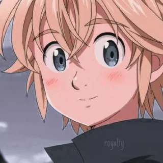 ⚡️ emoji Meliodas @hukagenaruto Telegram sticker 24 of 33
