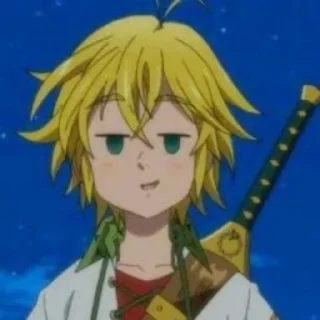 ⚡️ emoji Meliodas @hukagenaruto Telegram sticker 18 of 33