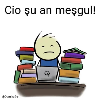 😖 emoji Cio @Qonshubot Telegram sticker 24 of 31
