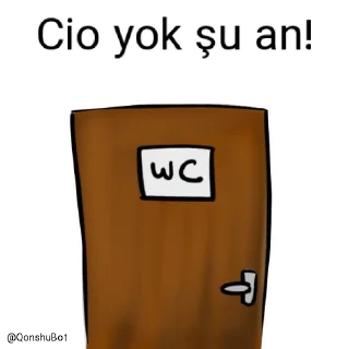 🚽 emoji Cio @Qonshubot Telegram sticker 22 of 31