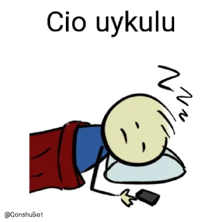 😴 emoji Cio @Qonshubot Telegram sticker 17 of 31