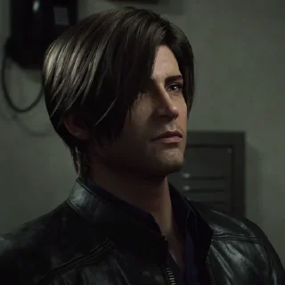 🧬 emoji Leon Kennedy [@TodorokiShouto] Telegram sticker 7 of 45