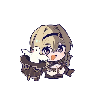 🕊 emoji HI3 adventures Telegram sticker 20 of 120
