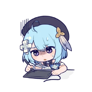😞 emoji HI3 adventures Telegram sticker 22 of 120