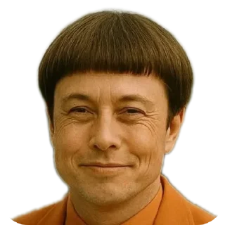 Sticker from Elon Musk via @adolfpupik