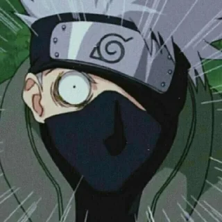 😱 emoji Kakashi Telegram sticker 7 of 16