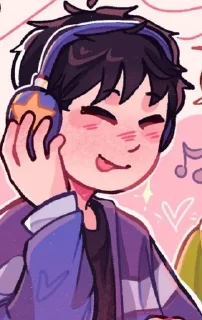 🎧 emoji [Crᴀig Tuᴄᴋᴇr] By: @Prorotom Telegram sticker 6 of 94
