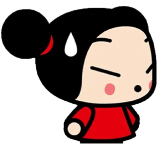 😓 emoji pucca Telegram sticker 5 of 28