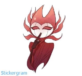 Sticker from Hollow Knight