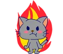 😡 emoji Cats in French [SeRaMo.iR] Telegram sticker 23 of 40