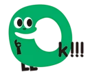 👌 emoji Alphabets Sticker [SeRaMo.iR] Telegram sticker 22 of 41