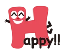 😀 emoji Alphabets Sticker [SeRaMo.iR] Telegram sticker 11 of 41