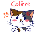 😡 emoji Cats in French [SeRaMo.iR] Telegram sticker 9 of 40