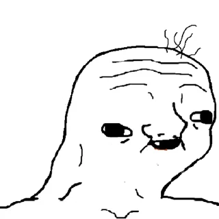🥴 emoji unusual wojak pack Telegram sticker 17 of 120