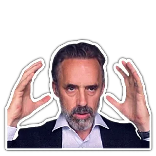 🤯 emoji Jordan B Peterson Telegram sticker 8 of 44