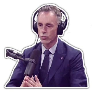 😐 emoji Jordan B Peterson Telegram sticker 24 of 44