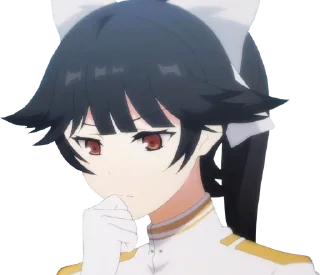 🤨 emoji Red Axis | @KyouinArchive Telegram sticker 22 of 56