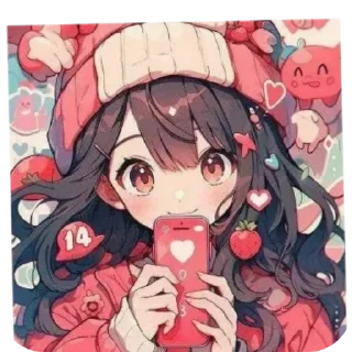 ❤ emoji ✨❤️❤️Beautiful 1❤️❤️✨ @A_M_A_2014 ❤️ Telegram sticker 21 of 75