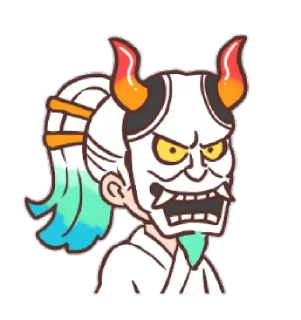 Sticker from Yamato official