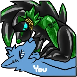 🐾 emoji UN Telegram sticker 8 of 48