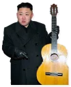 🎸 emoji Kim Jong-un Telegram sticker 17 of 30