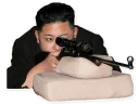 🔫 emoji Kim Jong-un Telegram sticker 13 of 30