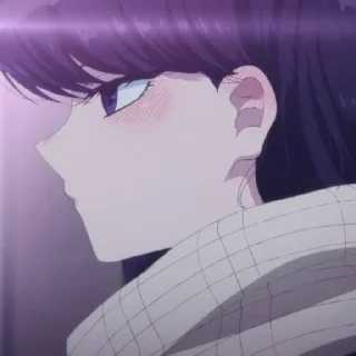 🔮 emoji Komi Shouko @StickersofAnime Telegram sticker 4 of 105