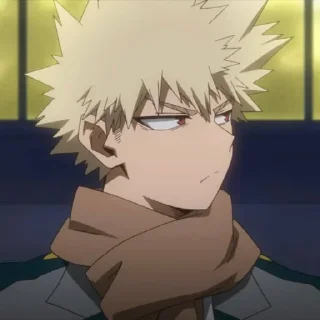 💥 emoji Katsuki Bakugo @StickersofAnime Telegram sticker 15 of 26