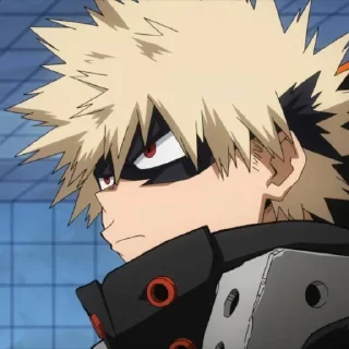 💥 emoji Katsuki Bakugo @StickersofAnime Telegram sticker 11 of 26