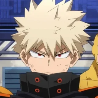 💥 emoji Katsuki Bakugo @StickersofAnime Telegram sticker 7 of 26