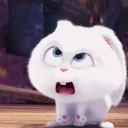 Sticker from snowball