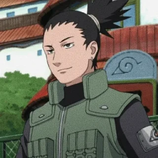 🎼 emoji 📓shikamaru .❈. @KA_anime_sticker Telegram sticker 3 of 55