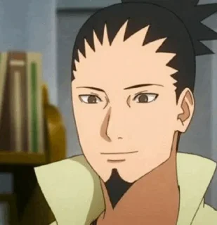 🎼 emoji 📓shikamaru .❈. @KA_anime_sticker Telegram sticker 21 of 55
