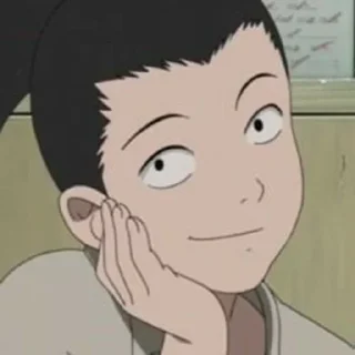 🎼 emoji 📓shikamaru .❈. @KA_anime_sticker Telegram sticker 18 of 55