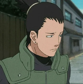 🎼 emoji 📓shikamaru .❈. @KA_anime_sticker Telegram sticker 10 of 55