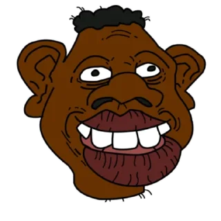 🦍 emoji Avoid monkeys Telegram sticker 22 of 115
