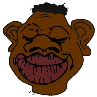 🦍 emoji Avoid monkeys Telegram sticker 13 of 115