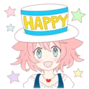 😃 emoji A Cute Little Cat Girl @Nekosticker Telegram sticker 12 of 39